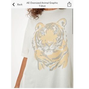 American Eagle Oversized Graphic Tee